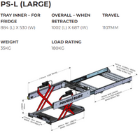 Clearview Power Slide - Fridge Slide - Large