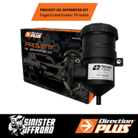 ProVent Ultimate Catch Can Kit suits Toyota Landcruiser VDJ70 series 4.5L V8