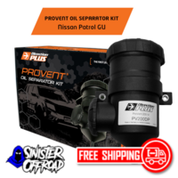 ProVent Oil Separator Kit (Catch Can), suits Patrol GU 3.0Ltr