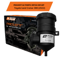 ProVent Ultimate Catch Can Kit, suits Toyota Landcruiser 300 Series