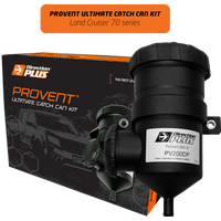 ProVent Ultimate Catch Can Kit suits Toyota Landcruiser 70 Series 2.8L 1GD-FTV
