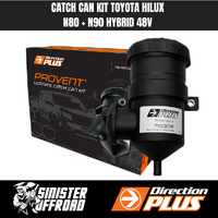 Provent Ultimate Catch Can Kit Toyota N80 Hilux + N90 Hybrid 48V