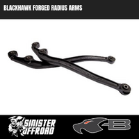 Blackhawk Forged Radius Arms to suit Toyota Landcruiser 76/78/79 Series 2016+