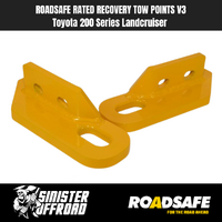 Roadsafe V3 Recovery Points To Suit 200 Series Landcruiser