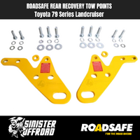 ROADSAFE Rear Recovery Points To Suit 79 Series Landcruiser