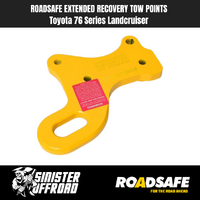 Roadsafe Extended Recovery Points To Suit 76 Series Landcruiser