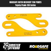 Roadsafe Recovery Points To Suit Toyota 150 Prado
