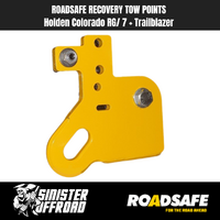 Roadsafe Rated Recovery Points to suit Holden Colorado RG / Colorado7 / Trailblazer 2012 to 2020