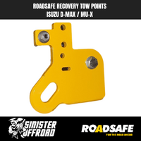 Roadsafe Rated Recovery Points to suit ISUZU D-MAX / MU-X 2012 to 2020