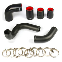 Aluminium Intercooler Hard Pipe Upgrade to suit Nissan Patrol GU ZD30 DI - Black