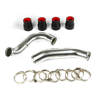Aluminium Intercooler Hard Piping Upgrade suits Isuzu D-Max / MU-X 2017 to 2020 - Polished