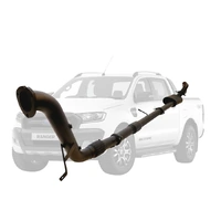 Ford Ranger PX 2016-2022 3.2L 3 Inch Turbo Back DPF Delete Exhaust System - With Cat & Muffler