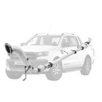 Ford Ranger PX 2016-2022 3.2L 3 Inch Turbo Back DPF Delete Exhaust System - Stainless Steel No Cat with Muffler