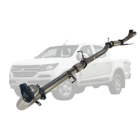 Holden Colorado RG 2016 Onwards 2.8L 3 Inch Stainless Turbo Back DPF Delete Exhaust - Stainless Steel No Cat with Hotdog