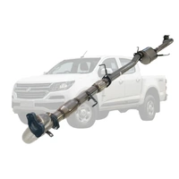 Holden Colorado RG 2016 Onwards 2.8L 3 Inch Stainless Turbo Back DPF Delete Exhaust - Stainless Steel with Cat & Muffler