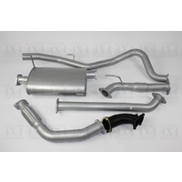 3" Turbo Back Exhaust suits Holden Rodeo RA
