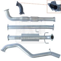 3" Turbo Back Exhaust suits Foton Tunland