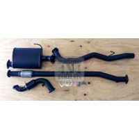 3" Turbo Back Exhaust suits Holden Colorado 7 Wagon