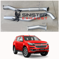 3" DPF Exhaust suits Holden Trailblazer Wagon