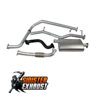 Sinister Exhaust to suit Toyota Landcruiser HZJ75 (suits OE Manifold)