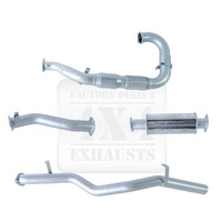 3" Turbo Back Exhaust to suit Toyota Landcruiser V8 79 Series Single Cab