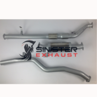 3" Turbo Back Exhaust to suit Toyota Landcruiser V8 76 Series Wagon