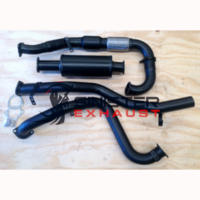 3" Turbo Back Exhaust to suit Toyota Landcruiser V8 78 Series Troop Carrier