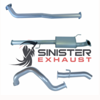 3" DPF Back Exhaust suits Toyota Prado GDJ150
