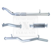 3" Turbo Back Exhaust suits Toyota Landcruiser 79 Series Dual Cab