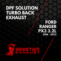 3" DPF Solution Exhaust to suit Ford Ranger PX3