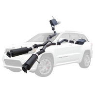 Twin 3" Cat Back Sinister Exhaust To Suit 6.4L SRT Jeep Grand Cherokee (WK2) Aluminised Steel