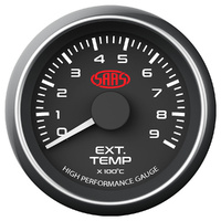 Exhaust Gas Temp Gauge - Black Muscle Series