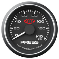 Oil Pressure Gauge - Black Muscle Series