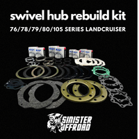 Swivel Hub Repair Kit Including Wheel Bearings Suit Toyota Landcruiser
