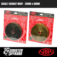 TITANIUM BASALT EXHAUST WRAP
