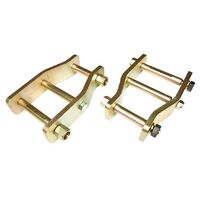 Roadsafe Extended Front Shackles Suit Solid Axle Hilux