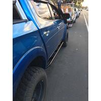 Sinister Rocksliders to suit Mitsubishi Triton MQ MR Dual Cab