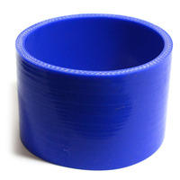 Straight Blue Silicone Hose 102mm X 102mm X 76mm