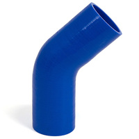 45degree Blue Silicone Bend 76mm X 76mm