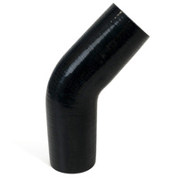 45degree Black Silicone Bend 82mm X82mm