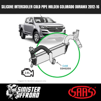 Silicone Intercooler Cold Pipe to suit Holden Colorado Duramax 2012-16 2.8L