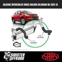 Silicone Intercooler Hoses to suit Holden Colorado RG 2012-13