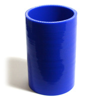 Straight Blue Silicone Hose 70mm X 70mm X 127mm