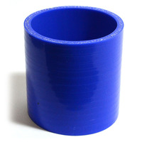 Straight Blue Silicone Hose 70mm X 70mm X 76mm