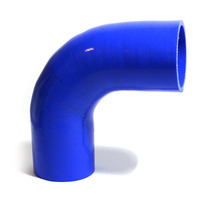 90degree Blue Silicone Bend 63mm X 63mm