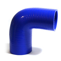 90degree Blue Silicone Reducer 63mm X 76mm