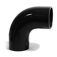 90degree Black Silicone Bend 76mm X 76mm