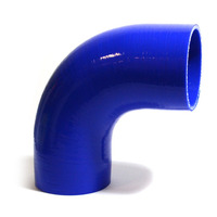 90degree Blue Silicone Bend 76mm X 76mm