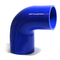 90degree Blue Silicone Reducer 76mm X 95mm