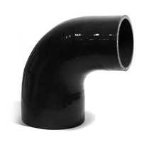 90degree Black Silicone Reducer 89mm X 102mm